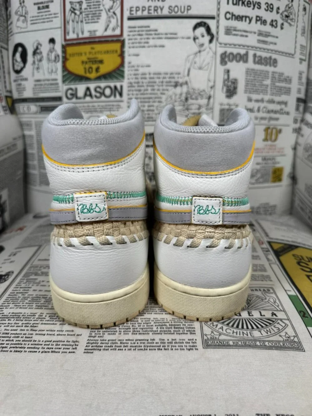 Union LA x Bephie's Beauty Supply x Air Jordan 1 Retro OG SP FD2565-100 Men Sz13 - Picture 4 of 9